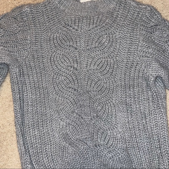 Grey Knit Sweater - Picture 4 of 4